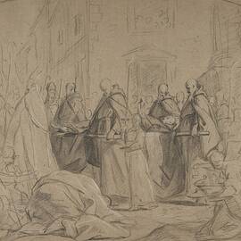 Funeral Of Francois Duplessis De Mornay
