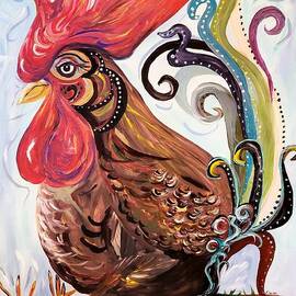 Funky Chicken by Eloise Schneider Mote