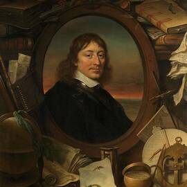 Gerard Pietersz Hulft -1621-56-, First Councilor and Director-General of the Dutch East India Com... by Govert Flinck -mentioned on object-