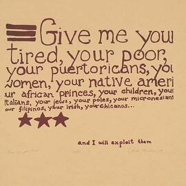 Give Me Your Tired And I Will Exploit by Ruth Stenstrom