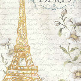 Golden Paris I by Elizabeth Medley