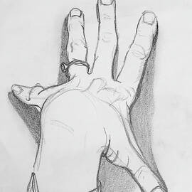 Hand Study 7 by Mary Bedy