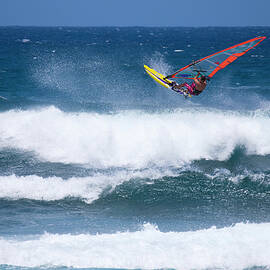 Hookipa Beach Surfer, Maui, Hawaii by Hp Huber