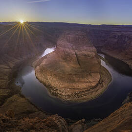Horse Shoe Sunset by Donnahom