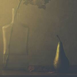 Hydrangea And Pear (2) by Delphine Devos