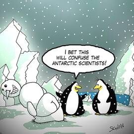 I Bet This Will Confuse The Antarctic Scientists by Karsten Schley