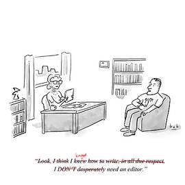 I Need An Editor by Bob Eckstein