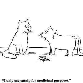 I Only Use Catnip For Medicinal Purposes by Jonny Hawkins