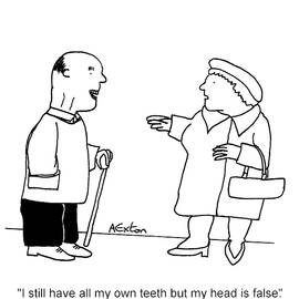 I Still Have All My Own Teeth But My Head Is False by Andrew Exton