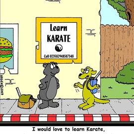 I Would Love To Learn Karate, But Dad Insists I Do Boxing by Hagen