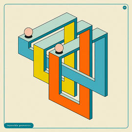 Impossible Geometrics 25 by Jazzberry Blue