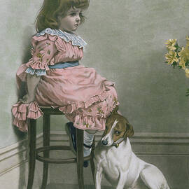 In Disgrace,  By F  Stacpoole, With Hand Colouring, Pub By Thomas Mclean, 1887 by Charles Burton Barber