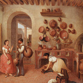 In The Kitchen Of The Hacienda