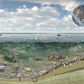Intertidal Ecosystem by Science Photo Library