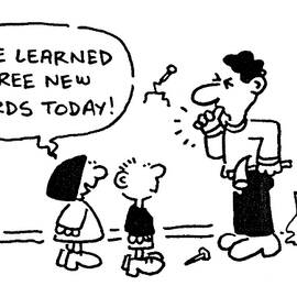 I've Learned Three New Words Today by Mike Flanagan