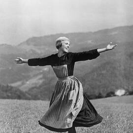 Julie Andrews In The Sound Of Music by Bettmann