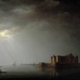 Kalmar Castle By Moonlight