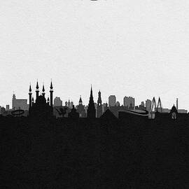 Kazan Cityscape Art by Inspirowl Design