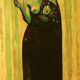 La Sibil.la, 1913, oil on canvas. By Hermen Anglada-Camarassa. by Album