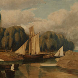 Landscape - San Fernando by Prilidiano Pueyrredon