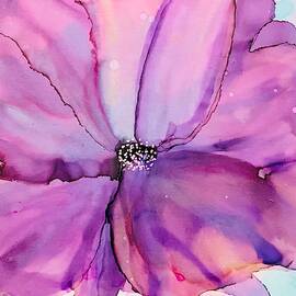 Large Purple Flower by Femina Photo Art By Maggie