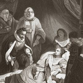 Last Hours Of Queen Elizabeth by Robert Smirke