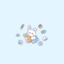 Lazy Rabbit by Xuan Thai