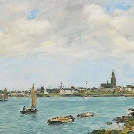 Le Croisic. Vue Generale Prise De Pempron by Eugene Boudin