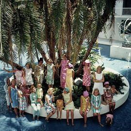 Lilly Pulitzer And Her Designs by Slim Aarons