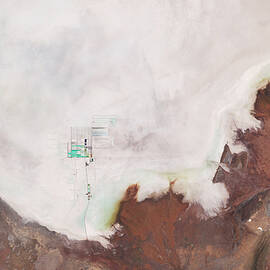 Lithium Mine On Salar De Uyuni by Science Photo Library