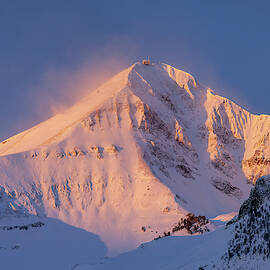 Lone Peak Alpenglow by Mark Harrington