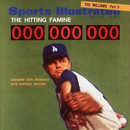 Los Angeles Dodgers Don Drysdale... Sports Illustrated Cover by Sports Illustrated