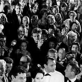 Ludmilla Tcherina Arrives At The Cannes Film Festival by Paul Schutzer
