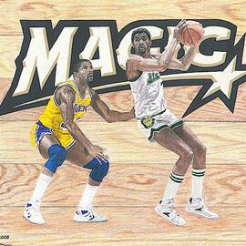 Magic Johnson vs Magic Johnson by Chris Brown