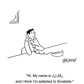 Man On Phone 'hi. My Name Is J8 I1 M3, And I Think I'm by Shannon Burns