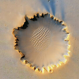 Martian Crater by Eric Glaser