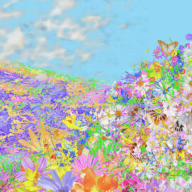 Meadow in Spring by Dorothy Pugh