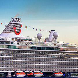 Mein Schiff in Palma by Darryl Brooks