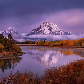 Mesmerizing Morning at Oxbow Bend by Alinna Lee