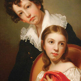 Michael Angelo and Emma Clara Peale, ca. 1826 by Rembrandt Van Rijn