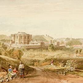 Morpeth Gaol, Northumberland by John Wilson Carmichael