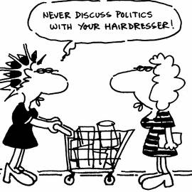 Never Discuss Politics With Your Hairdresser by Mike Flanagan