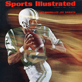 New York Jets Qb Joe Namath Sports Illustrated Cover by Sports Illustrated