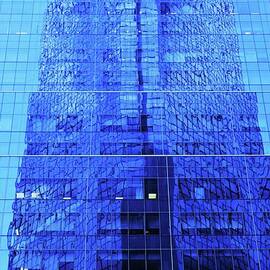 New York Reflections In Blue by Marcus Dagan