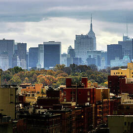 New Yorks Manhattan Skyline by Afton Almaraz