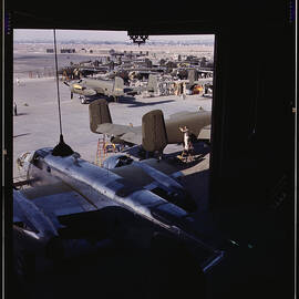 North American B-25 bomber Finished by Palmer, Alfred T