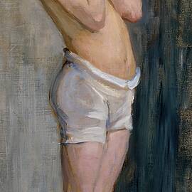 Nude Study, Standing Boy