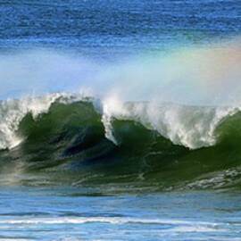 Ocean Rainbows - Panoramic by Dianne Cowen Cape Cod Photography
