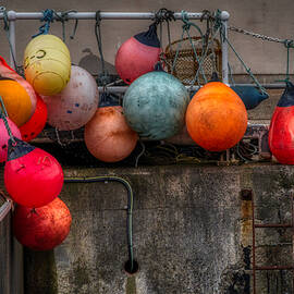 Off-Duty Buoys by Jane Selverstone