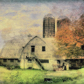 Ohio Farm And Silos by Reese Lewis